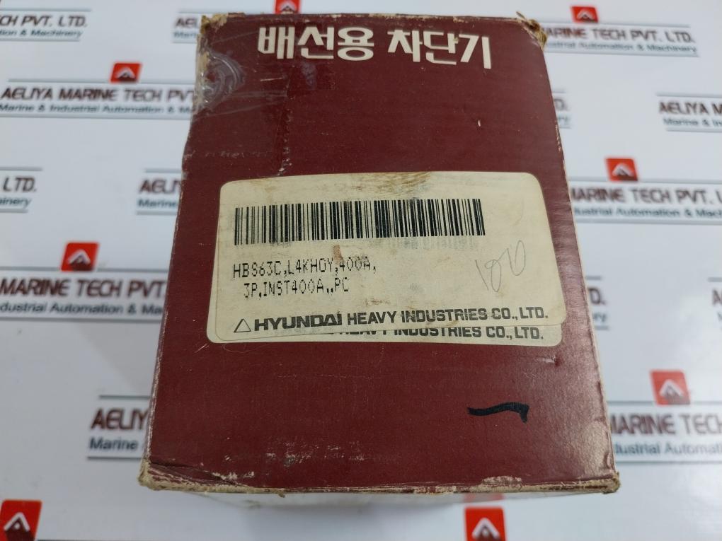 Hyundai Hbs-63C Molded Case Circuit Breaker 3-pole 40A 200-480V 50/60Hz