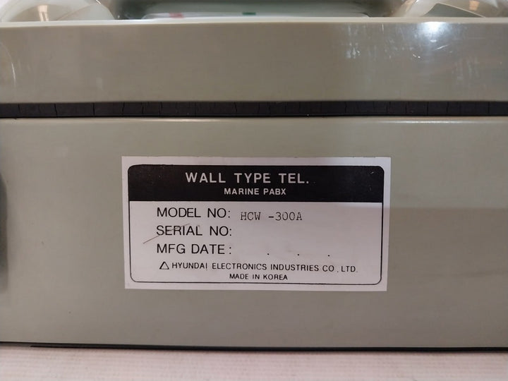 Hyundai Hcw-300A Marine Wall Type Telephone Hei Ct-002