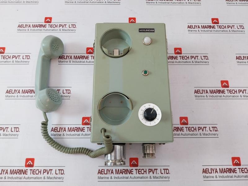 Hyundai Hcw-300A Wall-mounted Marine Wall Type Telephone Pabx In4002 Rev B