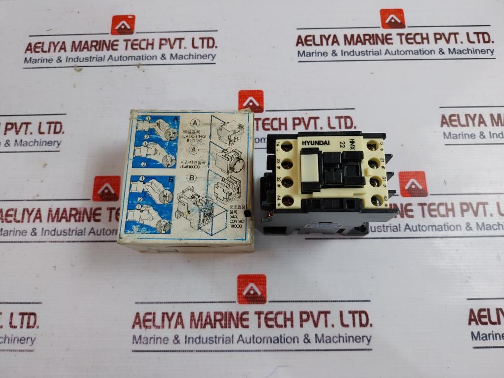 Hyundai Heavy Industries Hmx 22 Auxiliary Control Relay