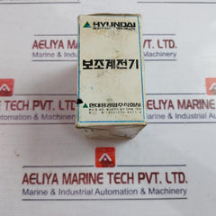Hyundai Heavy Industries Hmx 22 Auxiliary Control Relay 200…220V 50Hz 60Hz