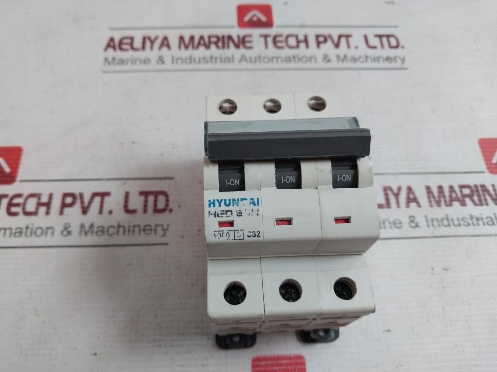Hyundai Hgd 63N Miniature Circuit Breaker 6000/3 C32 415V- 50/60Hz Iec/En60898-1