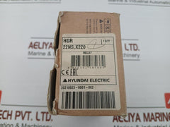 Hgr 22Ns X220 Auxiliary Control Relay Hyundai 16A