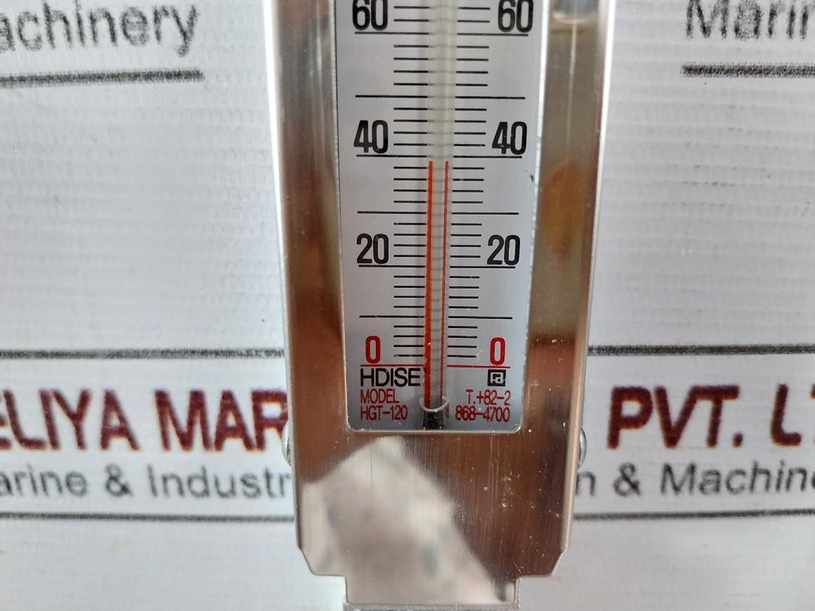 Hyundai Hgt-120 Marine Engine Gauge Thermometer 0-100 C Hdise