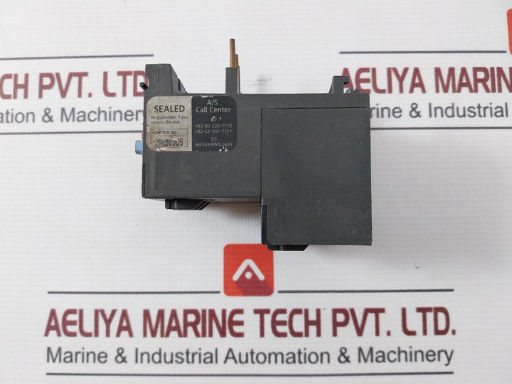 Hyundai Hgt 18 Thermal Overload Relay 5A/600Vac 750V 6Kv 1Ka/3Ka At 600V 8Kgf-cm
