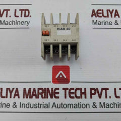 Hyundai Hiab 40 Auxiliary Contact Block