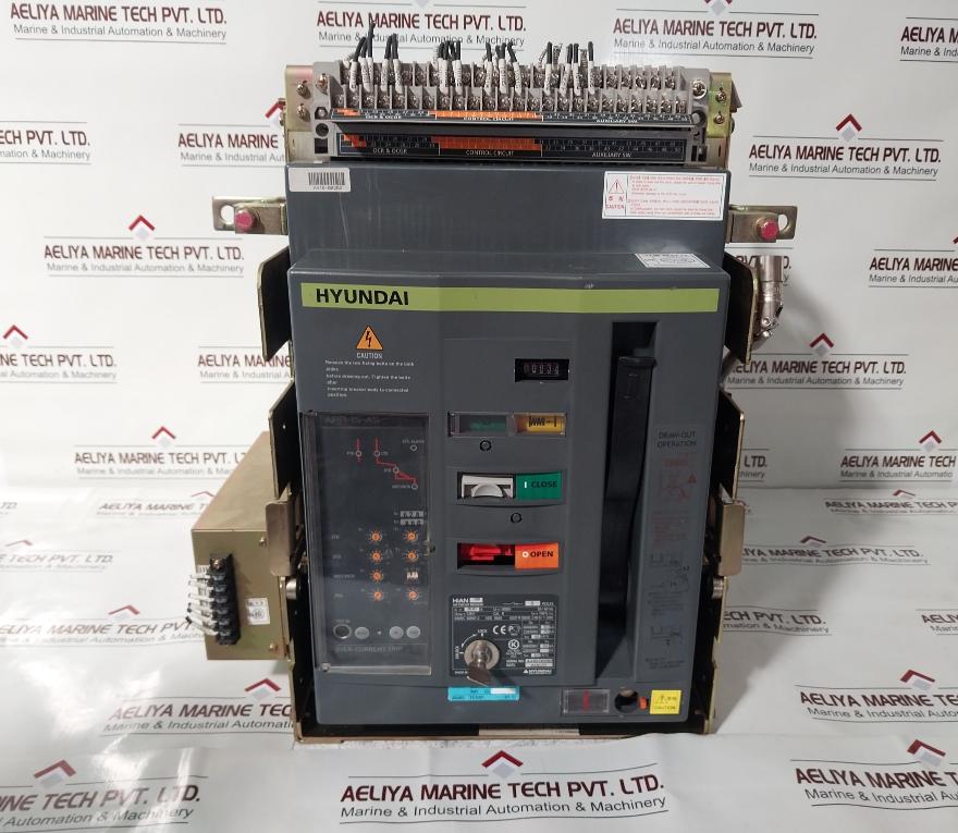 Hyundai Hian 08 Air Circuit Breaker 3 Pole 800A 1000V