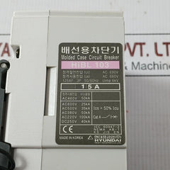 Hibl-103 Molded Case Circuit Breaker Ac460V Hyundai