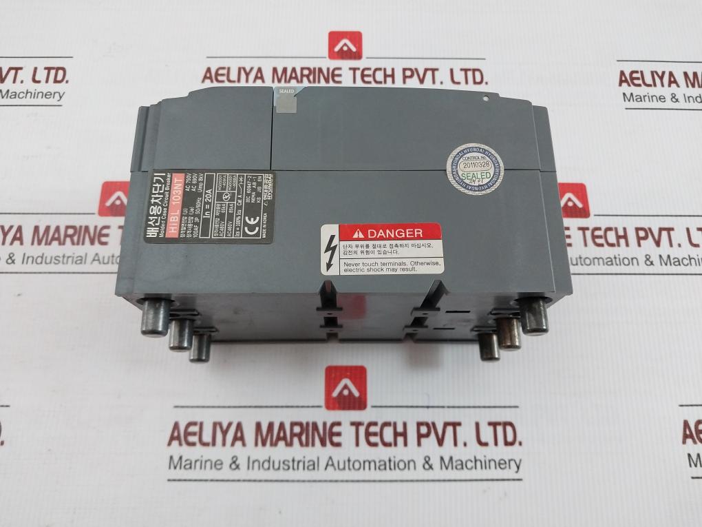 Molded Case Circuit Breaker 250Vdc Hyundai Hibl 103Nt
