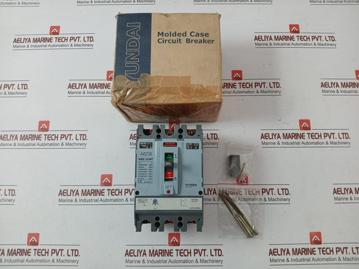 Hyundai Mccb-molded Case Circuit Breaker Ac200-230V 50/60Hz Hibx 103Nt