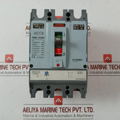 Hyundai Mccb-molded Case Circuit Breaker Ac200-230V 50/60Hz Hibx 103Nt