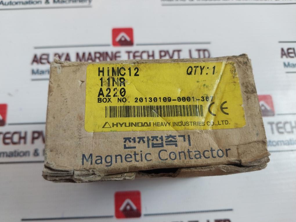 Hyundai Himc 12 Magnetic Contactor 20A 200V 50Hz