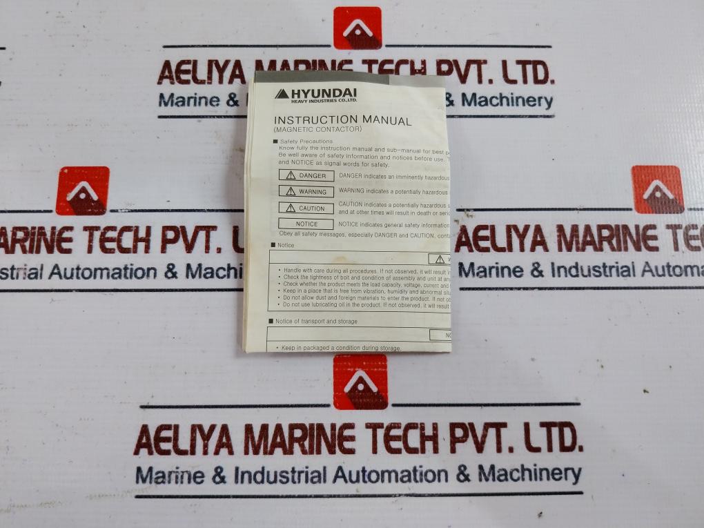 Hyundai Himc 22 Magnetic Contactor 32A 750V~