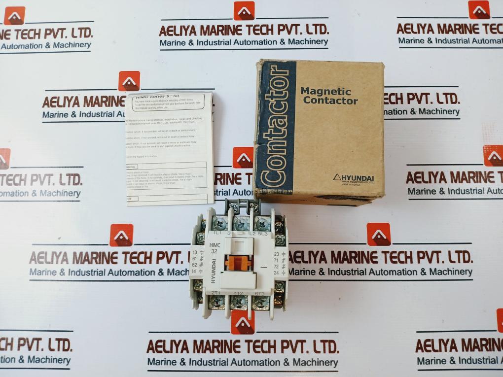 Hyundai Himc 32 Magnetic Contactor 50A 750V/1000V~ 6Kv~