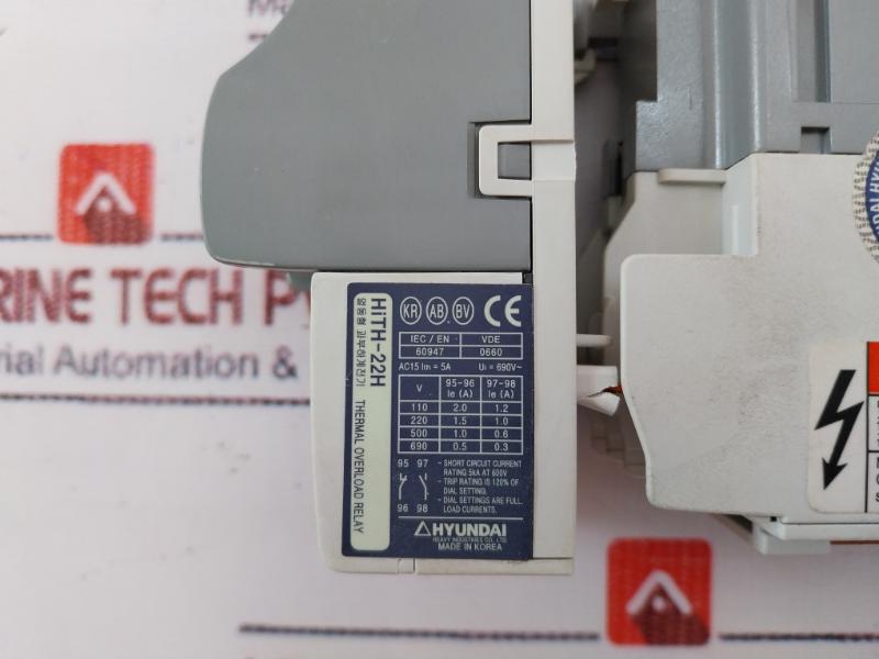 Hyundai Himc 9 Magnetic Contactor 20A Hg02001-1001A 100–110V 200-00125
