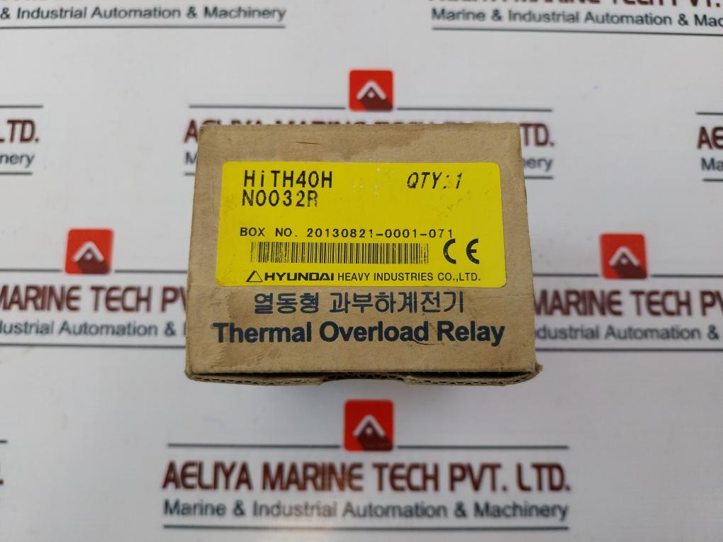 Hyundai Hith-40H Thermal Overload Relay 60947, 5A 690V