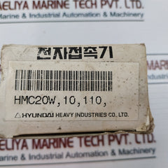 Hyundai Hmc20 W10 Magnetic Contactor 25 A 100V 50Hz 100...110V 60Hz
