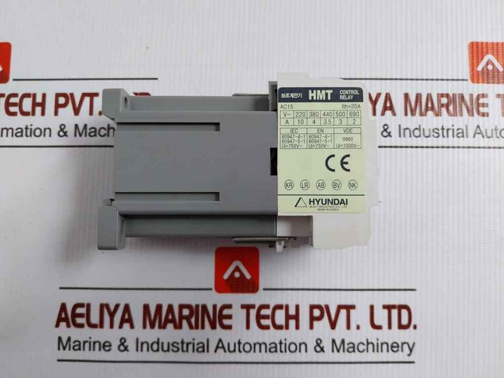 Hmt 22 Control Relay 110V Dc Hyundai