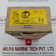 Control Relay Hmt 22Nr D110 Hyundai 750V