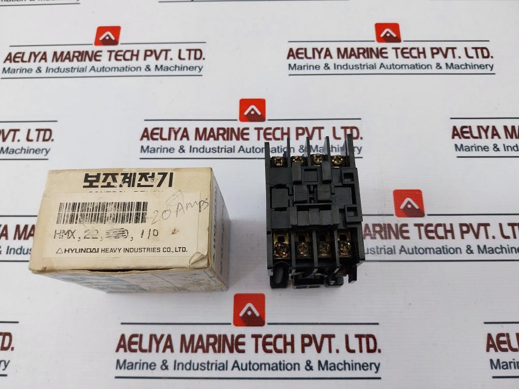 Hyundai Hmx 22 Auxiliary Control Relay 20A 50/60Hz