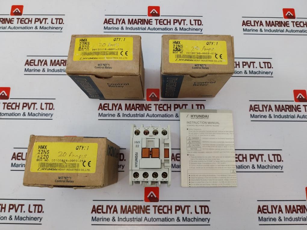 Hyundai Hmx 22 Control Relay 20A 200…220V 60Hz