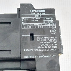 Hmx 31 Control Auxiliary Relay Hyundai