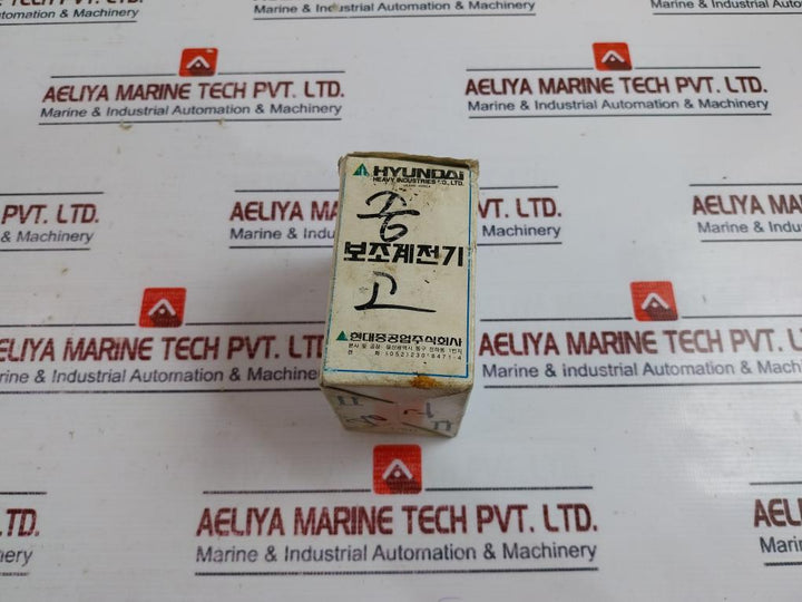 Hyundai Hmx 31 Motor Control Overload Auxiliary Relay 200V 50Hz