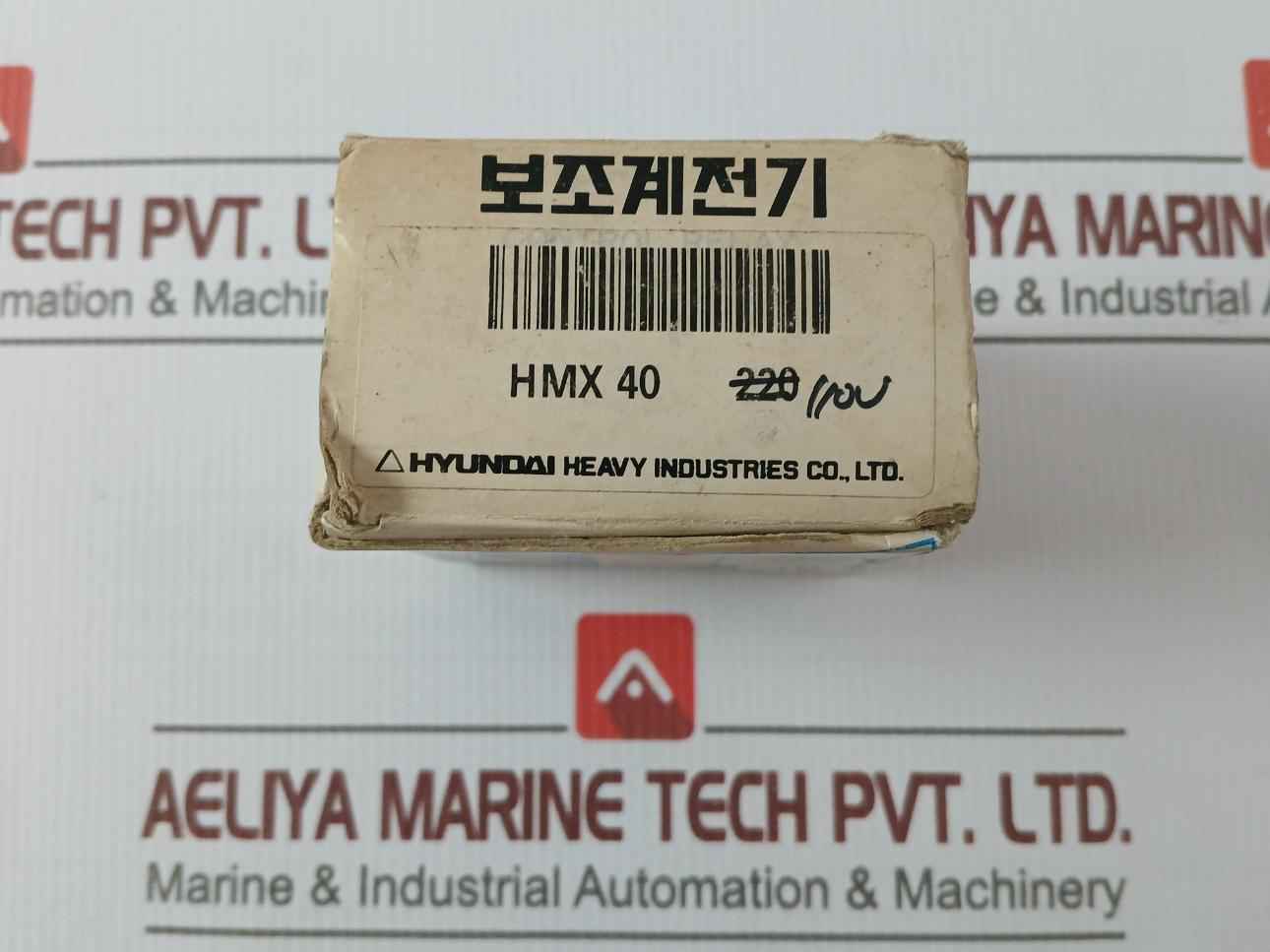 Hyundai Hmx 40 Control Relay 220A 600Vac 10Awg Max