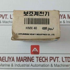 Hyundai Hmx 40 Control Relay 220A 600Vac 10Awg Max