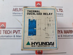 Hyundai Hor 1B 9 Thermal Overload Relay