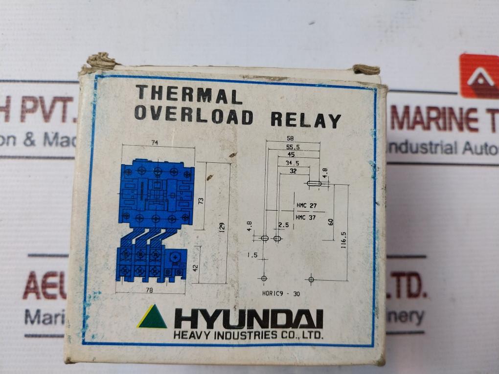 Hyundai Hor 1C 15 Thermal Overload Relay 15A