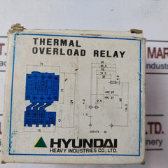 Hyundai Hor 1C 15 Thermal Overload Relay 15A