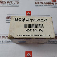 Hyundai Hor 1C 15 Thermal Overload Relay 15A