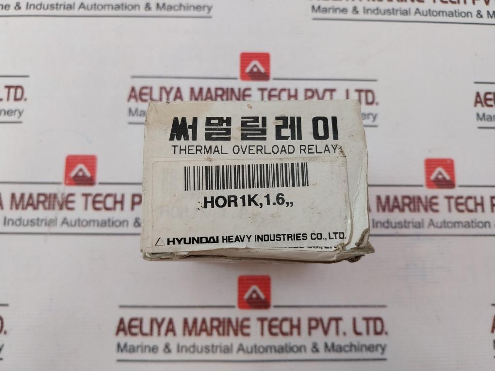 Hyundai Hor 1K 1.6 Thermal Overload Relay 600V 5A