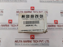 Hyundai Hor 1K 1.6 Thetmal Overload Relay