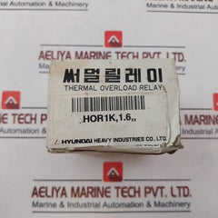 Hyundai Hor 1K 1.6 Thetmal Overload Relay