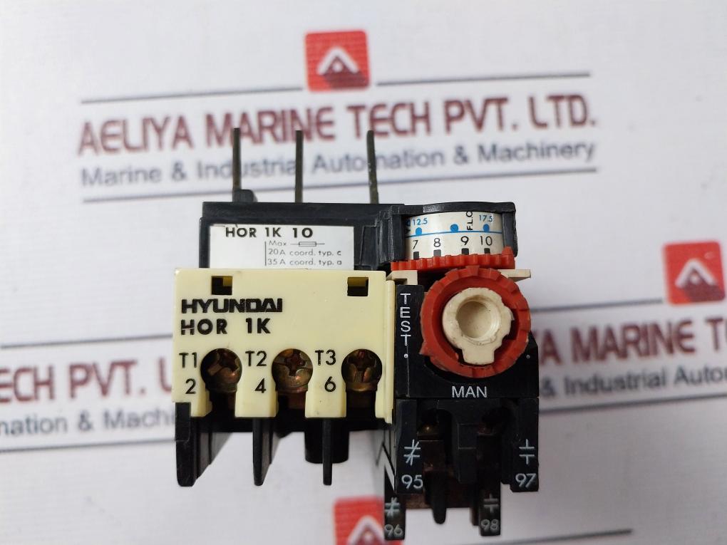 Hyundai Hor 1K10 Thermal Overcurrent Relay 660V