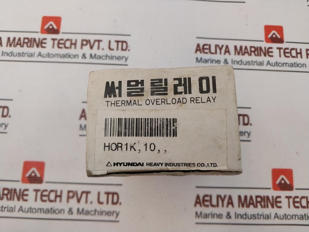 Hyundai Hor 1K10 Thermal Overcurrent Relay 5A 660V