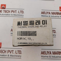Hyundai Hor 1K10 Thermal Overcurrent Relay 5A 660V