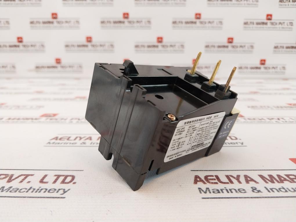 Hyundai Hor 1K10 Thermal Overcurrent Relay 5A 660V