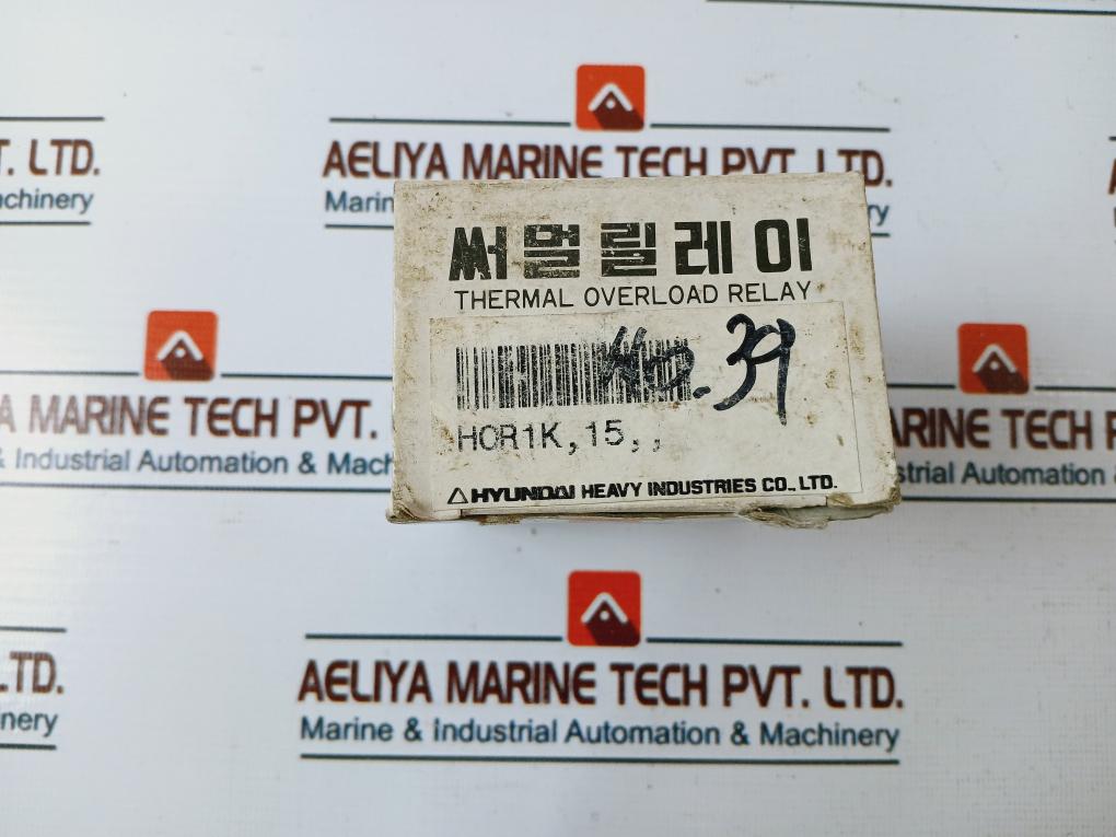 Hyundai Hor 1K 15 Thermal Overload Relay Bs 4941 5A 660V~