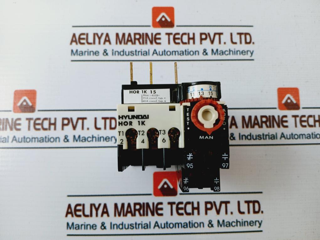 Hyundai Hor 1K 15 Thermal Overload Relay Bs 4941 5A 660V~