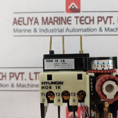 Hyundai Hor 1K 18 Thermal Overload Relay 5A 660V~