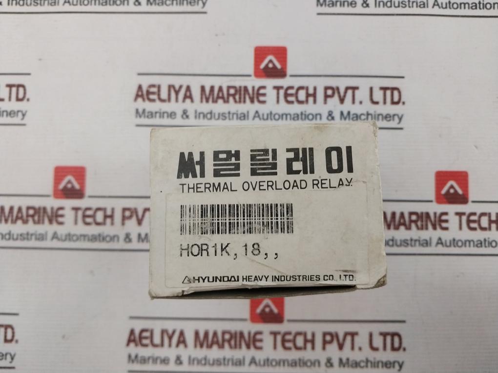 Hyundai Hor 1K 18 Thermal Overload Relay 5A 660V~