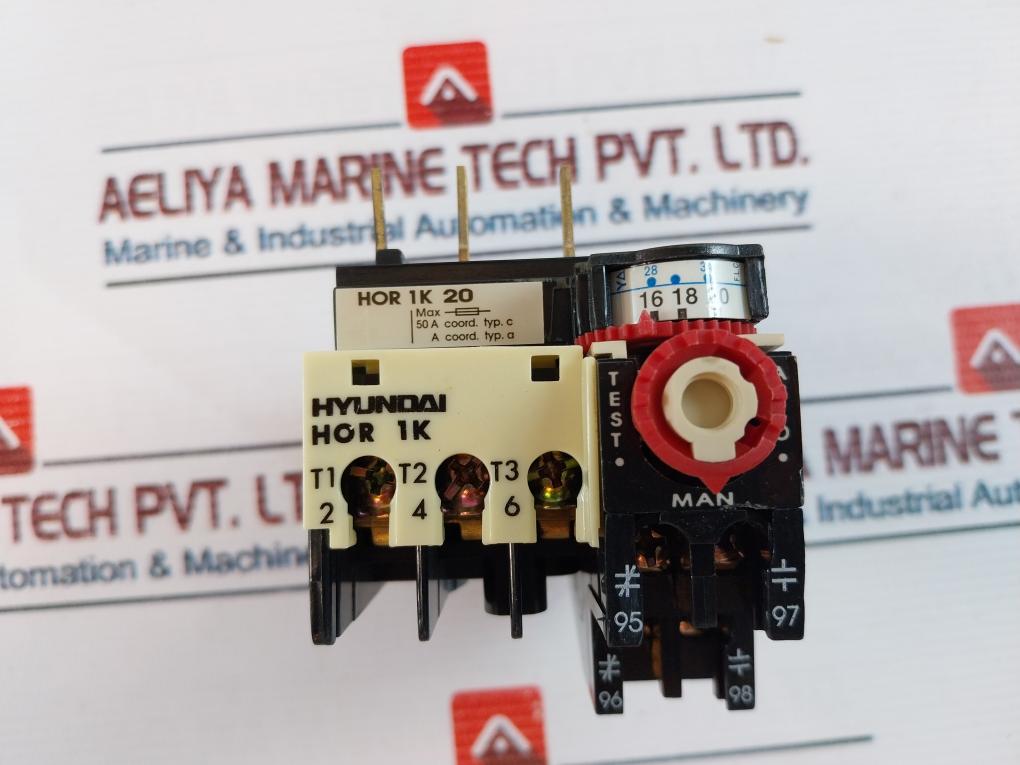 Hyundai Hor 1K 20 Thermal Overcurrent Relay