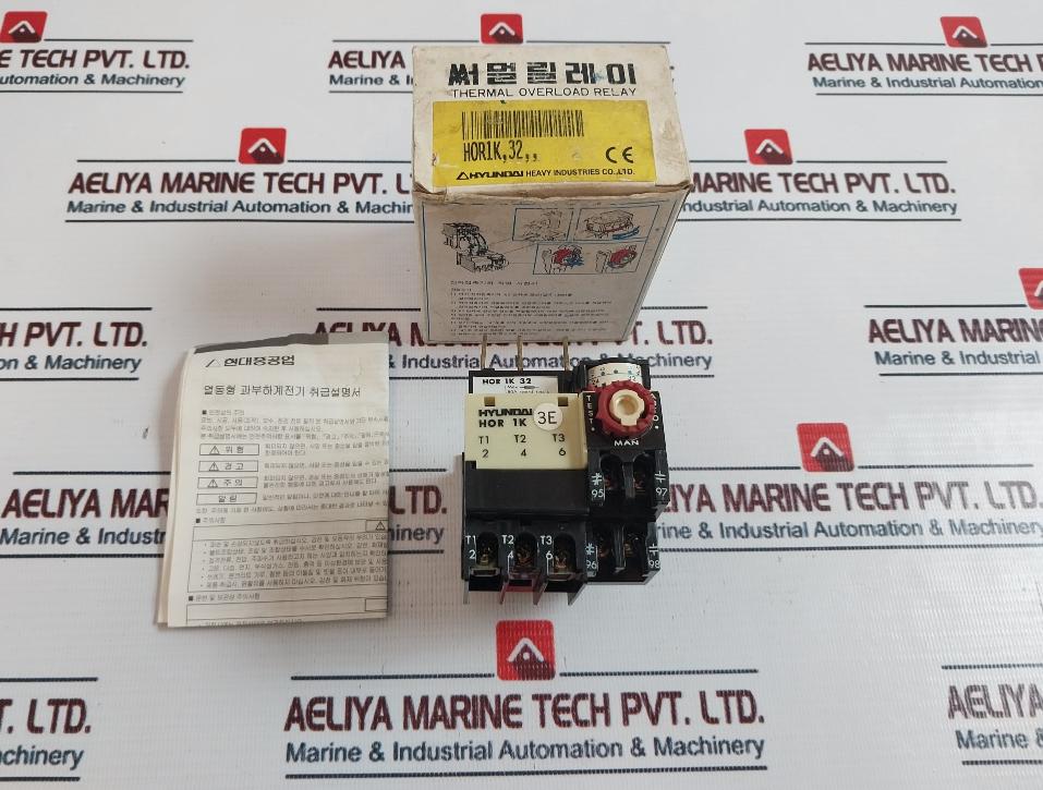 Hyundai Hor 1K 32 Thermal Overload Relay 660V~ 5A