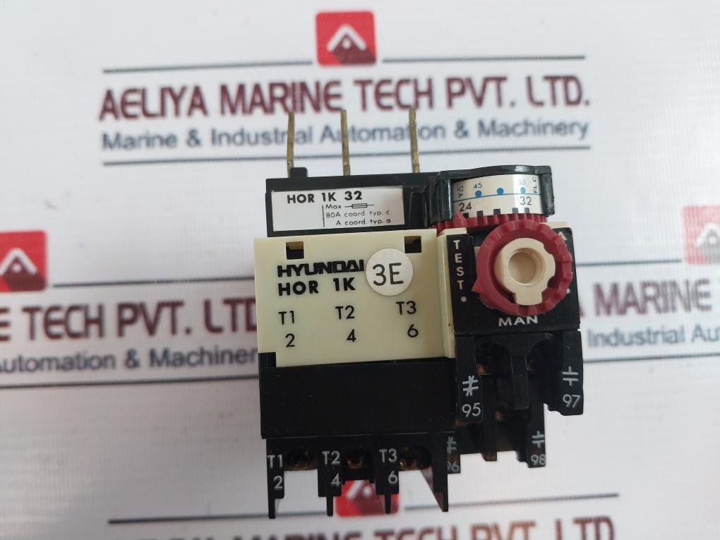 Hyundai Hor 1K 32 Thermal Overload Relay 660V~ 5A
