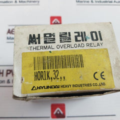 Hyundai Hor 1K 32 Thermal Overload Relay 660V~ 5A