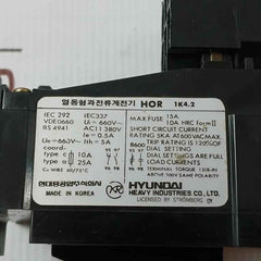 Hyundai Hor 1K 4.2 Thermal Overload Relay Ac11 380V