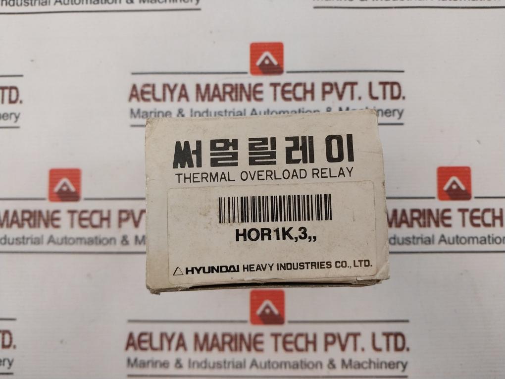 Hyundai Hor 1K Thermal Overcurrent Relay 660V 5A